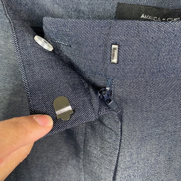 Amanda & Chelsea Contemporary Fit Ankle Pant Plus Size 16W - Picture 9 of 11